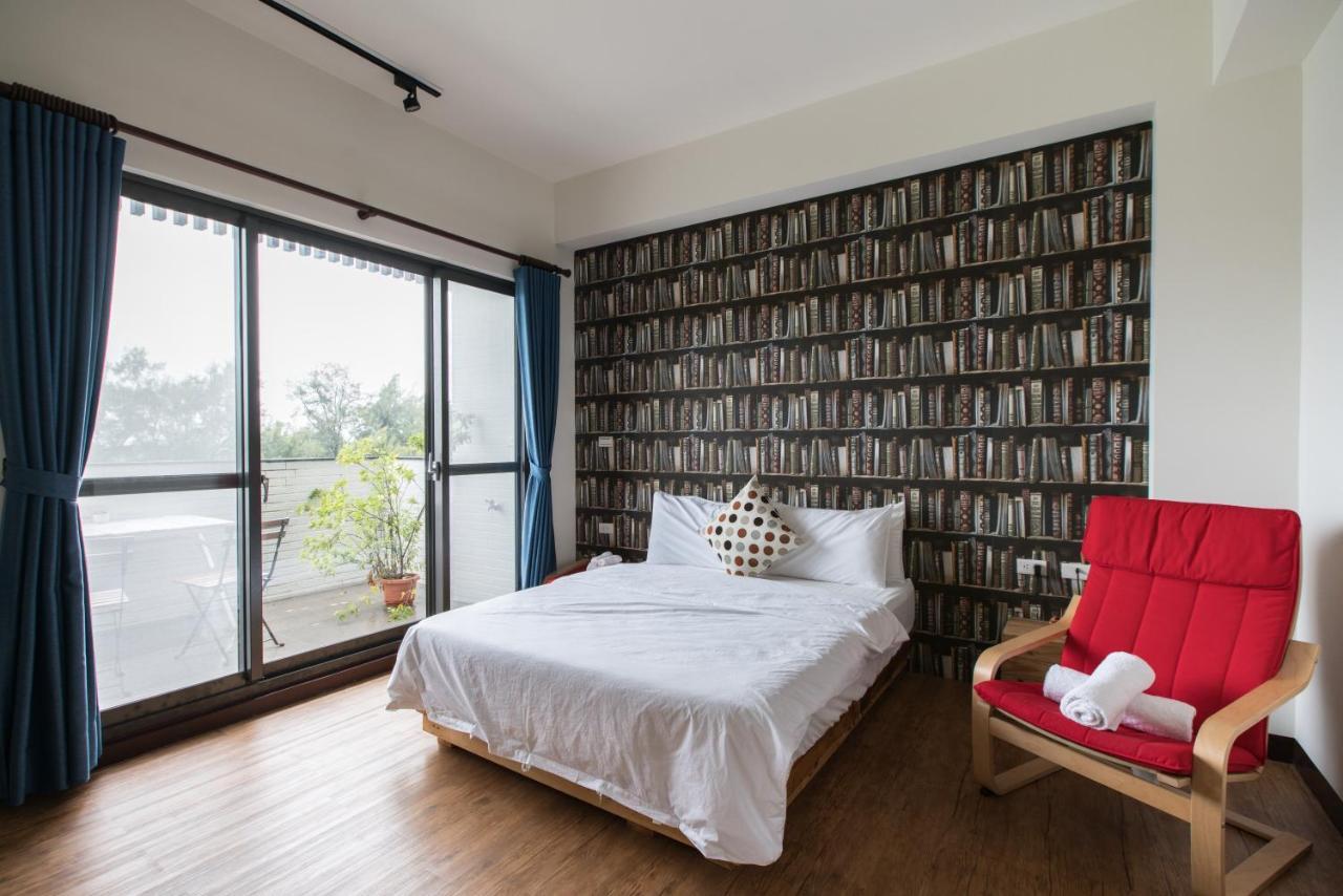 黑琵軼棧湖濱旅宿 K&B Happy Hostel Đài Nam Ngoại thất bức ảnh