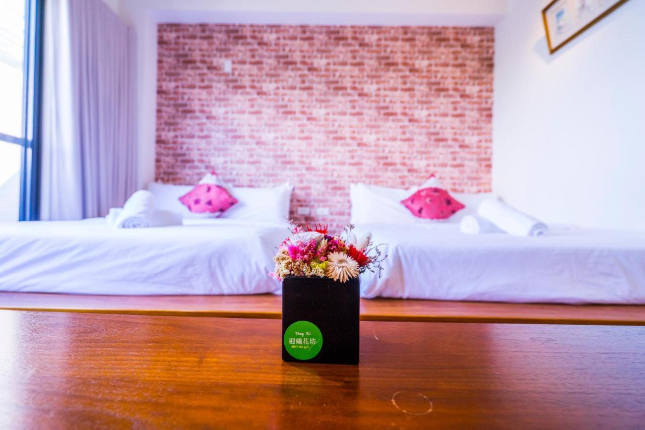 黑琵軼棧湖濱旅宿 K&B Happy Hostel Đài Nam Ngoại thất bức ảnh