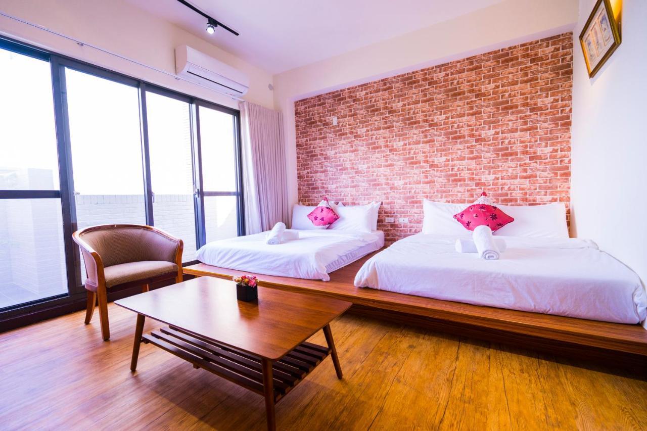 黑琵軼棧湖濱旅宿 K&B Happy Hostel Đài Nam Ngoại thất bức ảnh