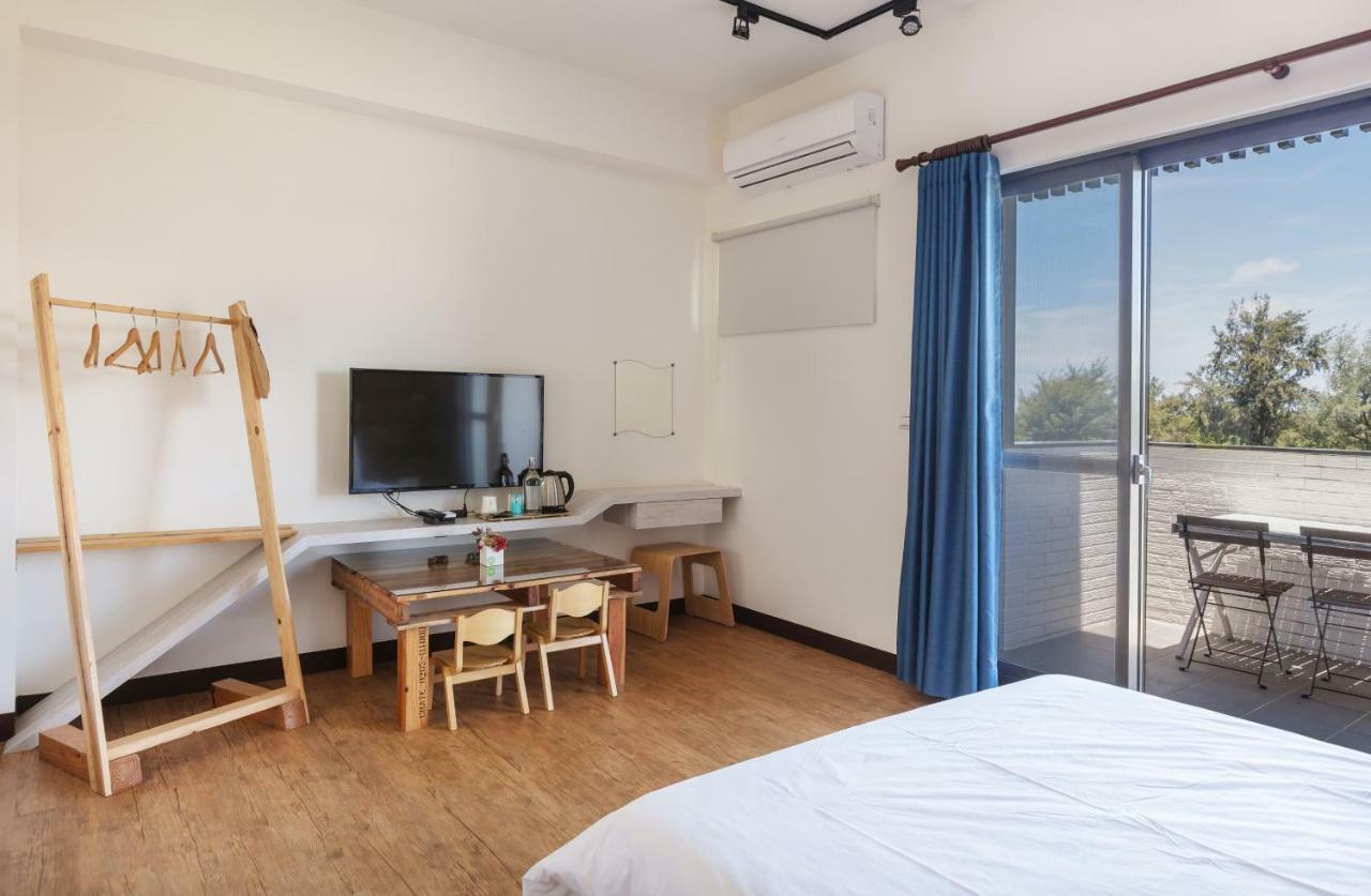 黑琵軼棧湖濱旅宿 K&B Happy Hostel Đài Nam Ngoại thất bức ảnh