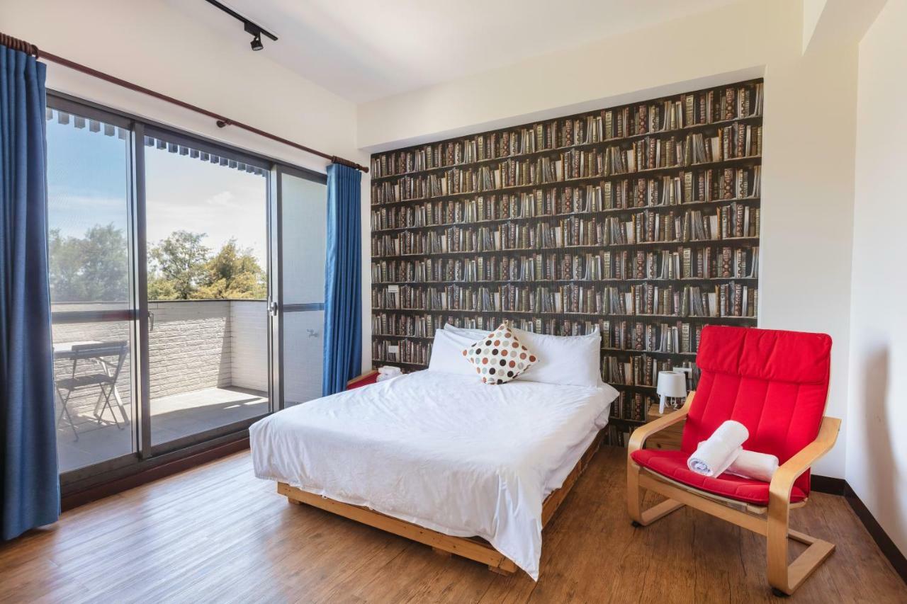 黑琵軼棧湖濱旅宿 K&B Happy Hostel Đài Nam Ngoại thất bức ảnh